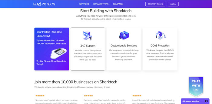 sharktech:荷兰/美国高防VPS,年付5折优惠,$47.7/年,2核/4G内存/40G NVMe/10Gbps@4T流量