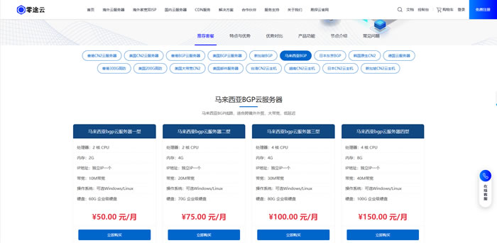 做东南亚出海,马来西亚VPS哪家好?深度解析零途云马来西亚BGP云服务器