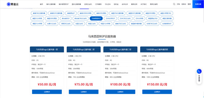 马来西亚VPS怎么选?零途云马来西亚云服务器完整选型指南